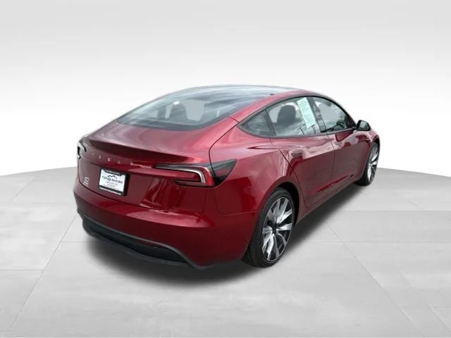 Used 2024 Red Tesla Base image 2