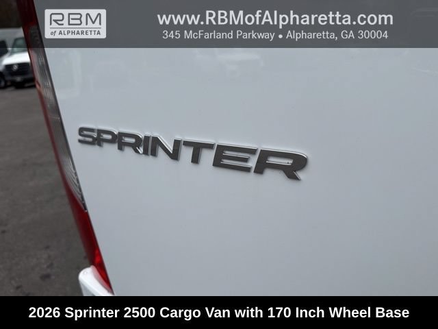 New 2026 Arctic White Mercedes-Benz 2500 with 170 Inch Wheel Base image 35