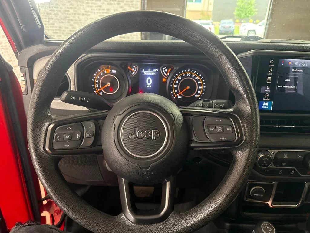 Used 2024 Firecracker Red Clearcoat Jeep Sport image 20