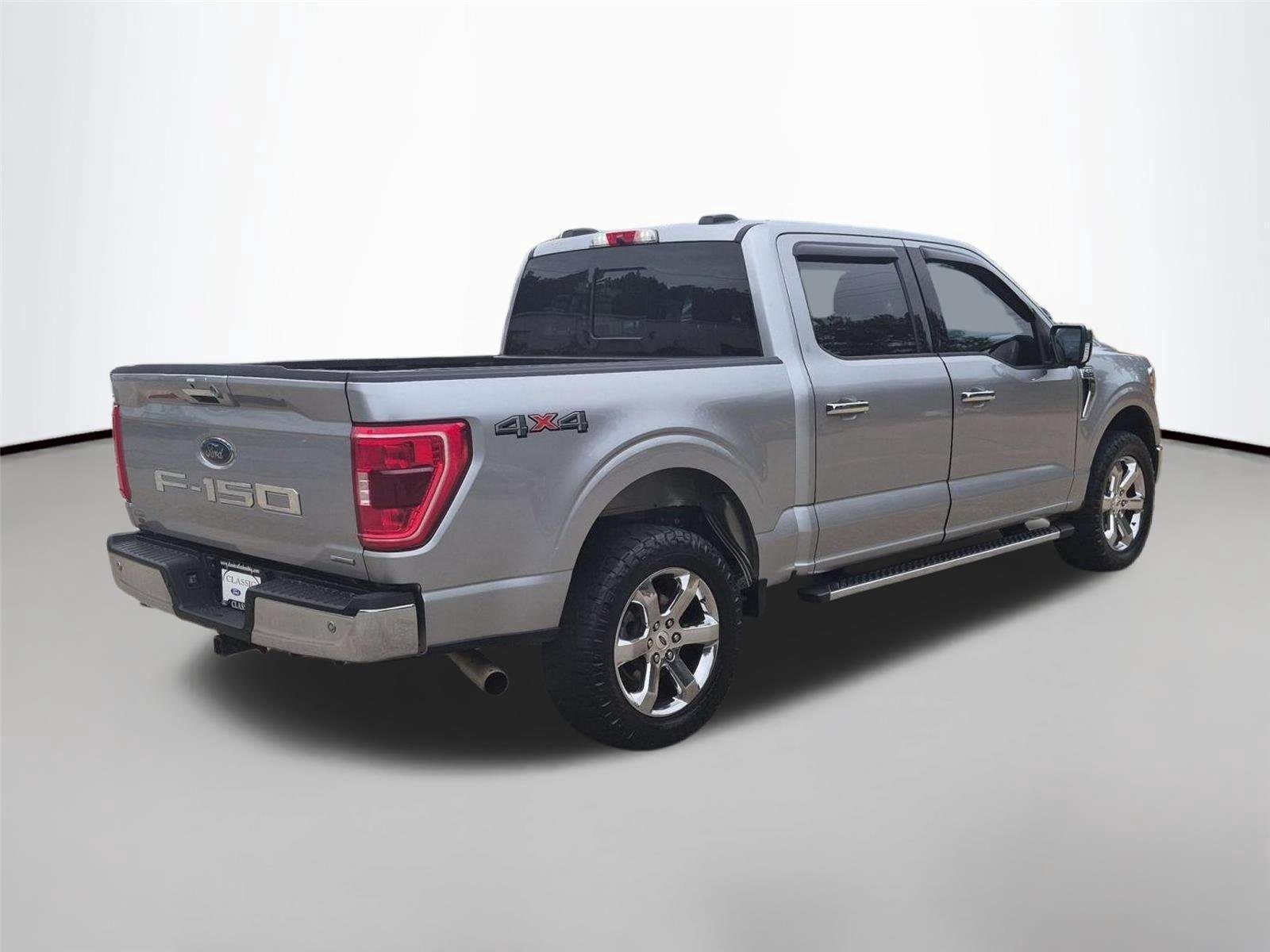 Used 2021 Iconic Silver Metallic Ford XLT image 5