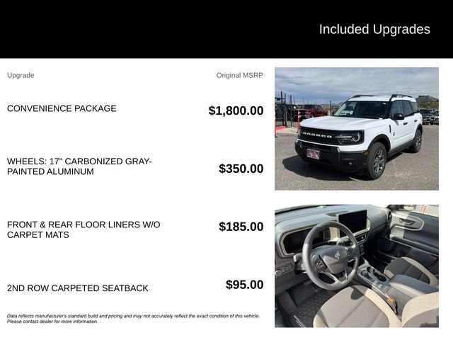 New 2026 Oxford White Ford Big Bend® image 5
