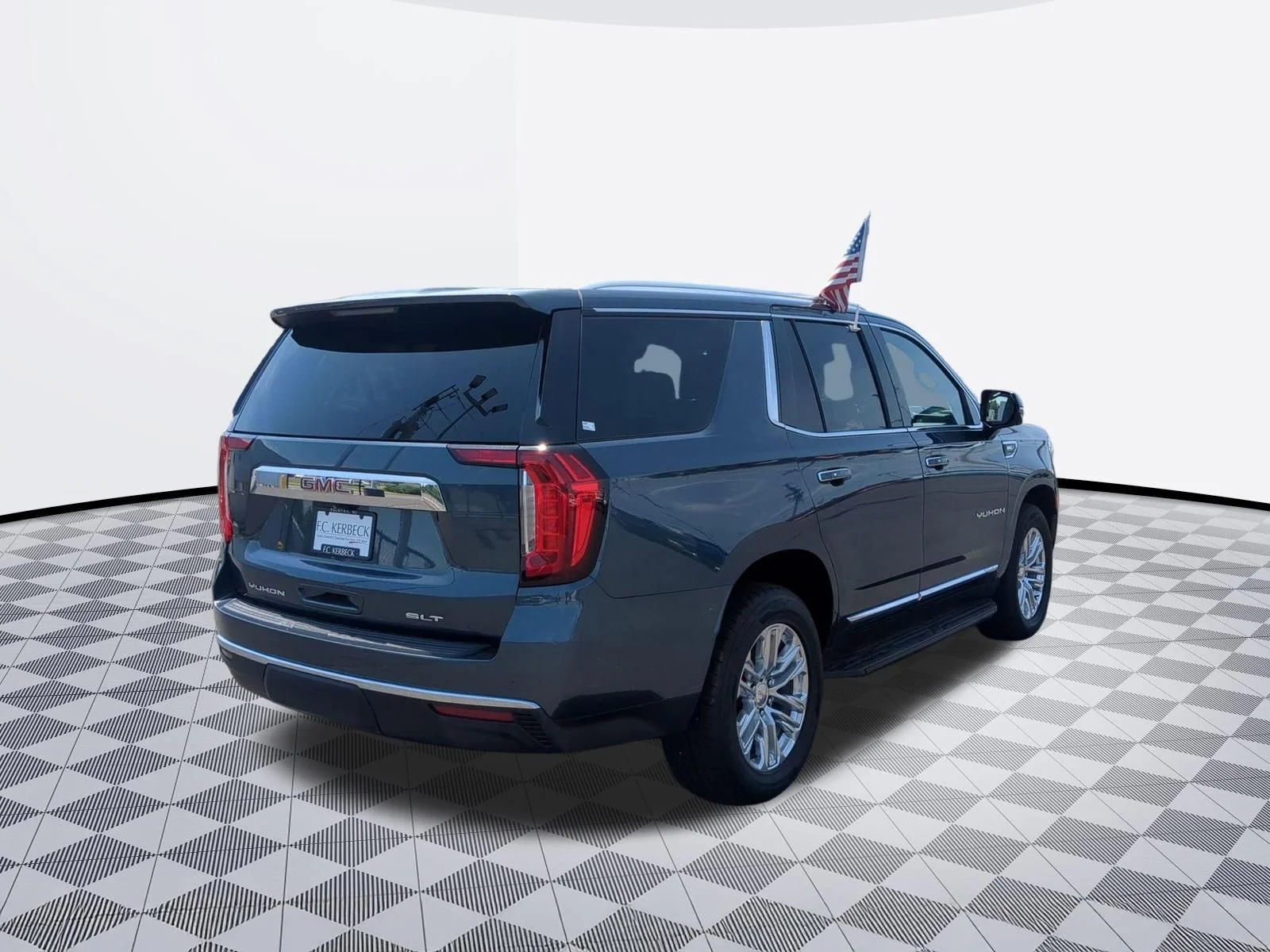 Used 2021 Dark Sky Metallic GMC SLT image 7