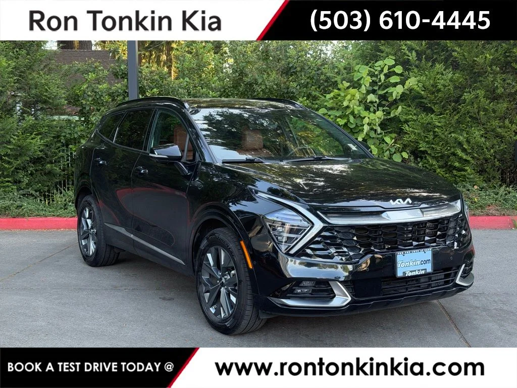 Used 2023 Fusion Black Kia SX-Prestige image 1