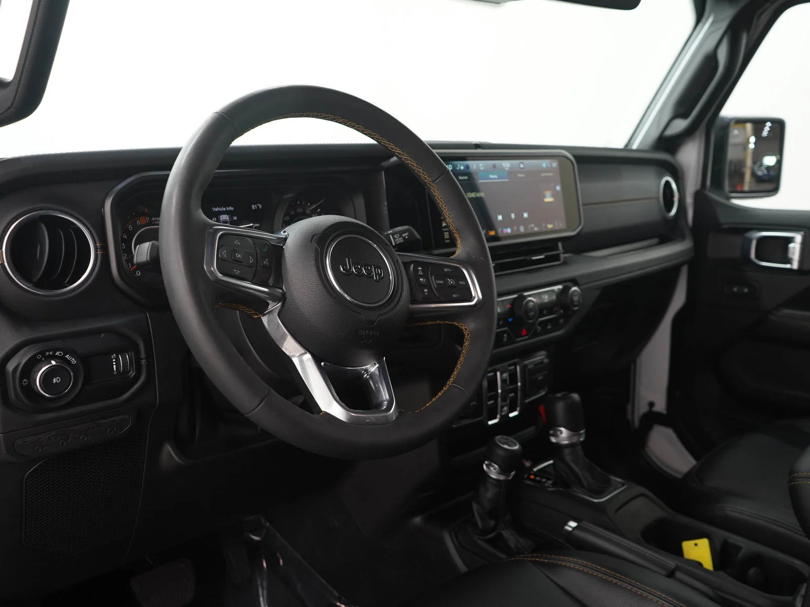 Used 2024 Bright White Clearcoat Jeep Sahara image 23