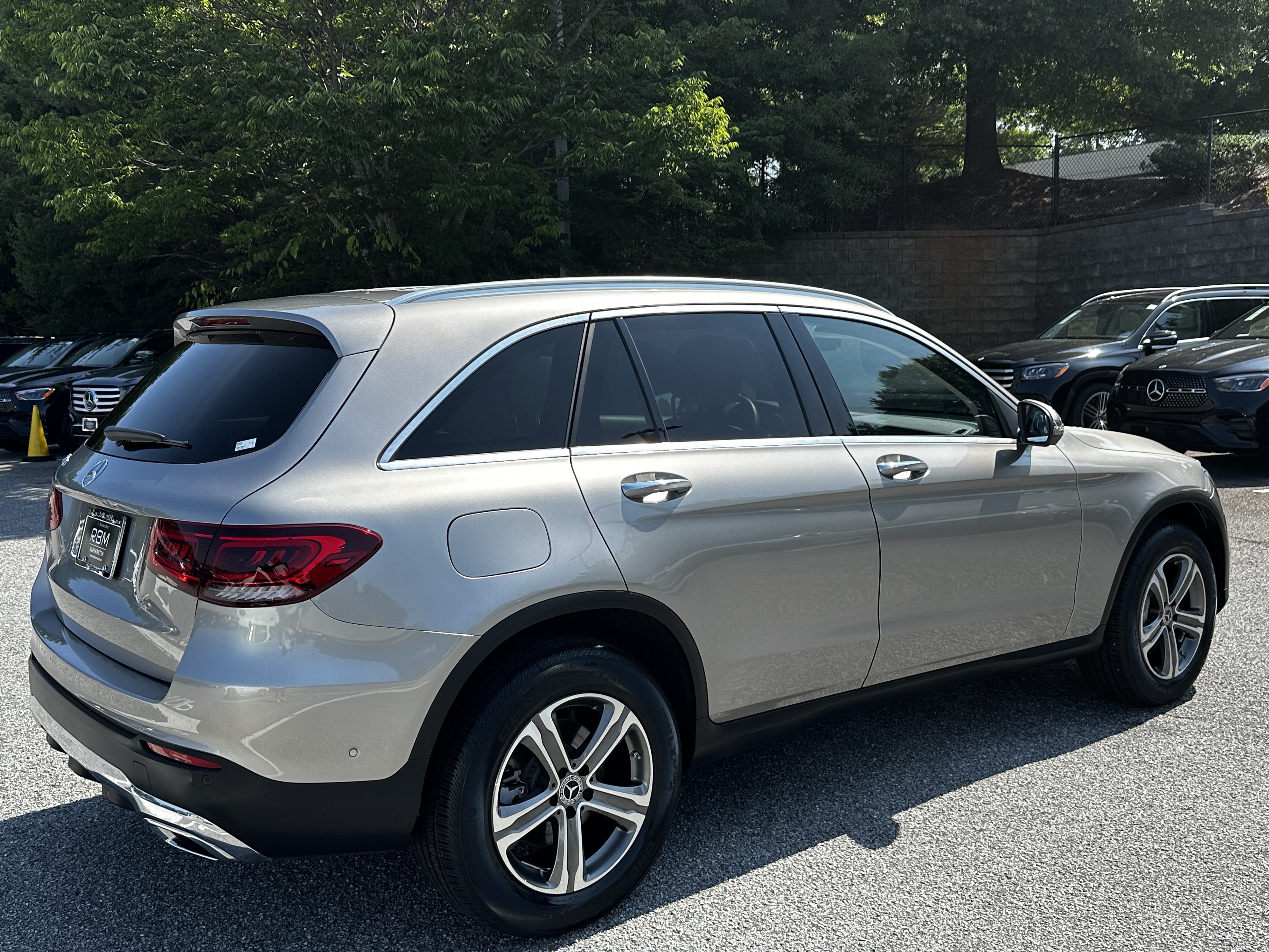 Certified Used 2021 Silver Mercedes-Benz GLC 300 image 8
