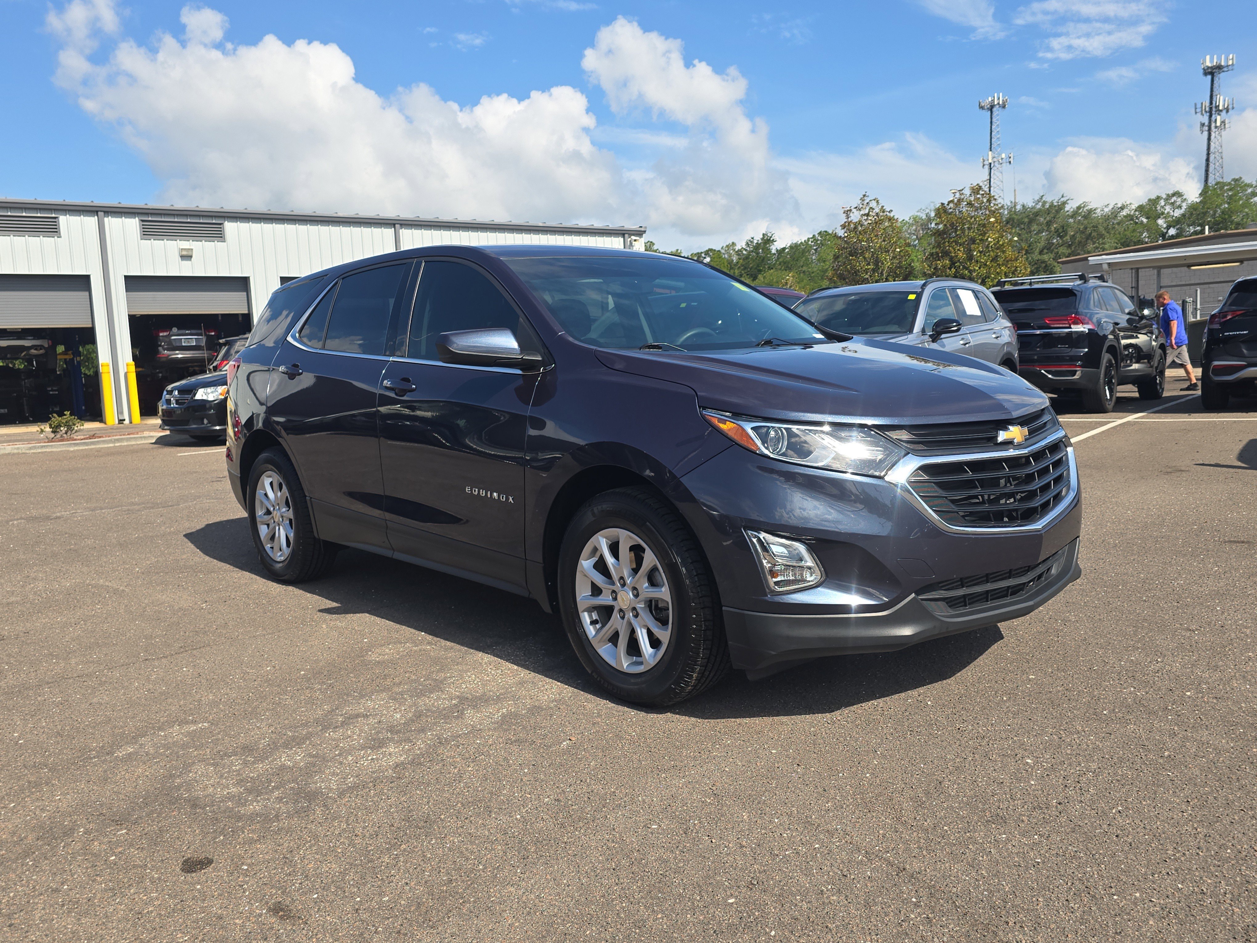 Used 2018 Chevrolet Equinox LT with VIN 3GNAXJEV4JL409169 for sale in Zephyrhills, FL