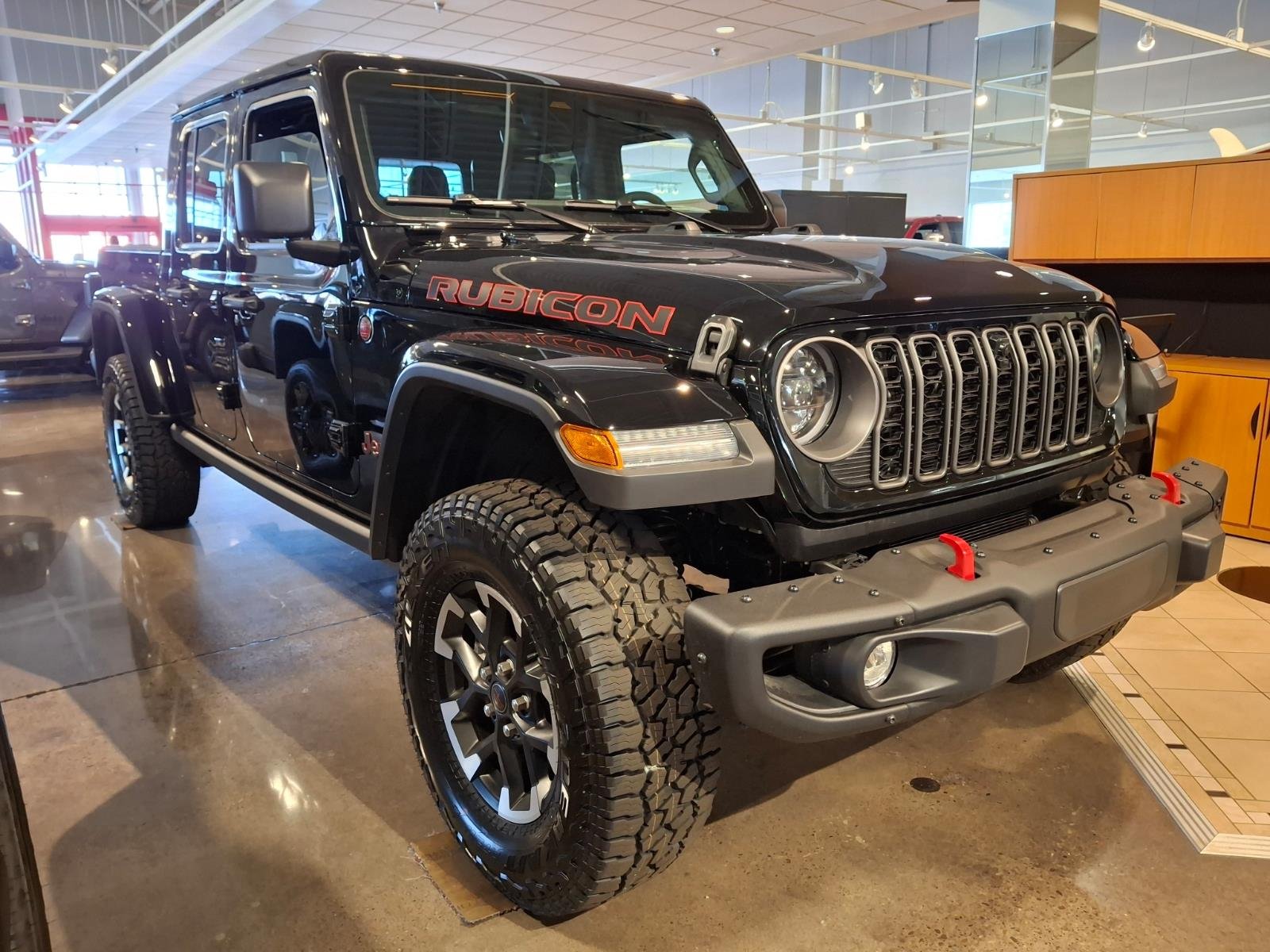New 2026 Black Clear-Coat Exterior Paint Jeep Rubicon image 2