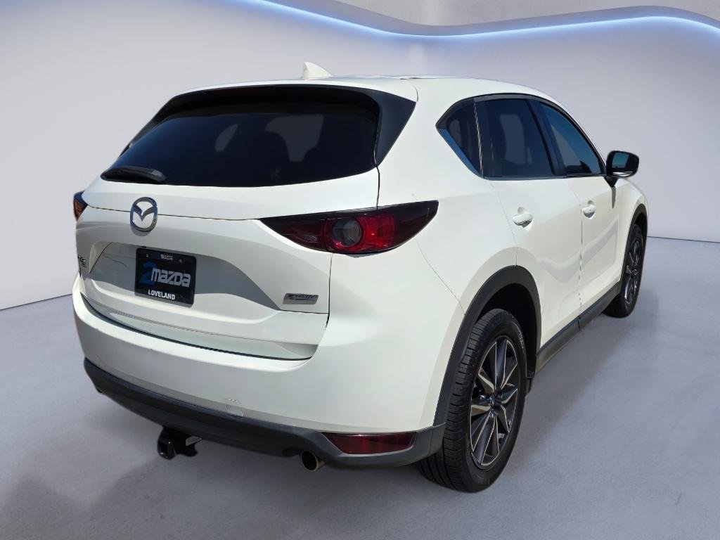 Used 2018 Snowflake White Pearl Mica Mazda Touring image 4