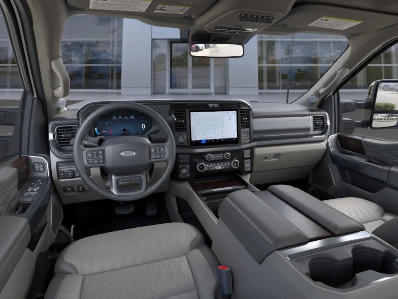 New 2026 Star White Metallic Tri-Coat Ford F-350® Platinum® image 59