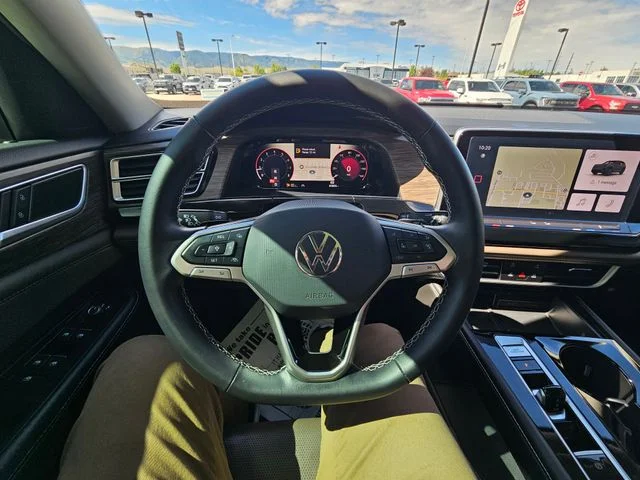 Used 2024 Opal White Pearl Volkswagen 2.0T SEL image 12