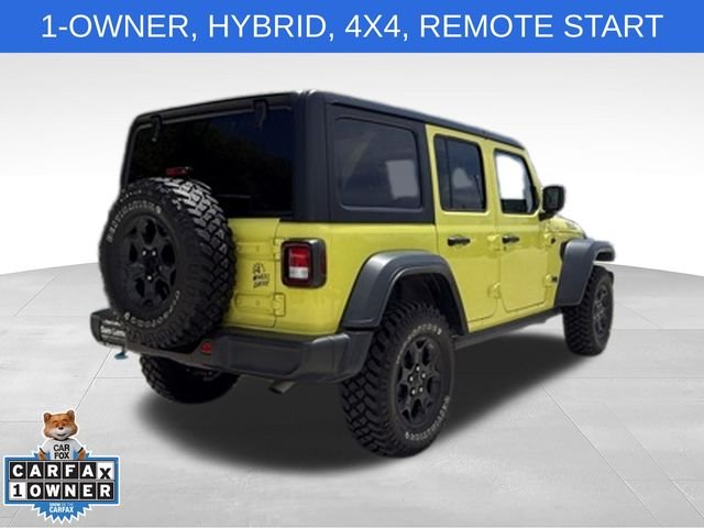 Used 2023 Yellow Jeep Willys 4xe image 4