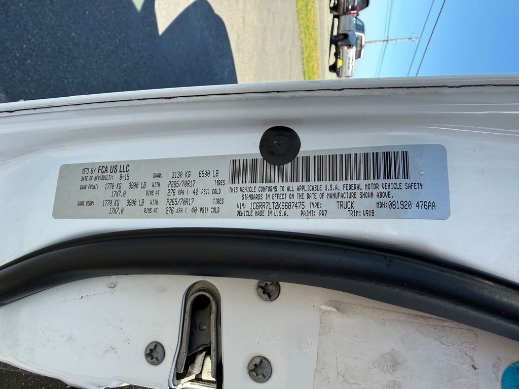 Used 2019 White Ram SLT image 18