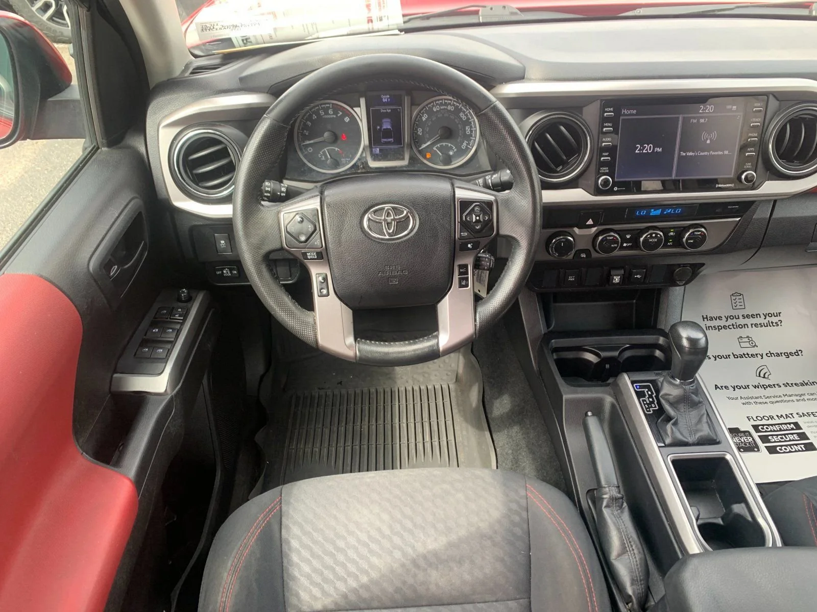 Used 2021 Red Toyota SR5 V6 image 16