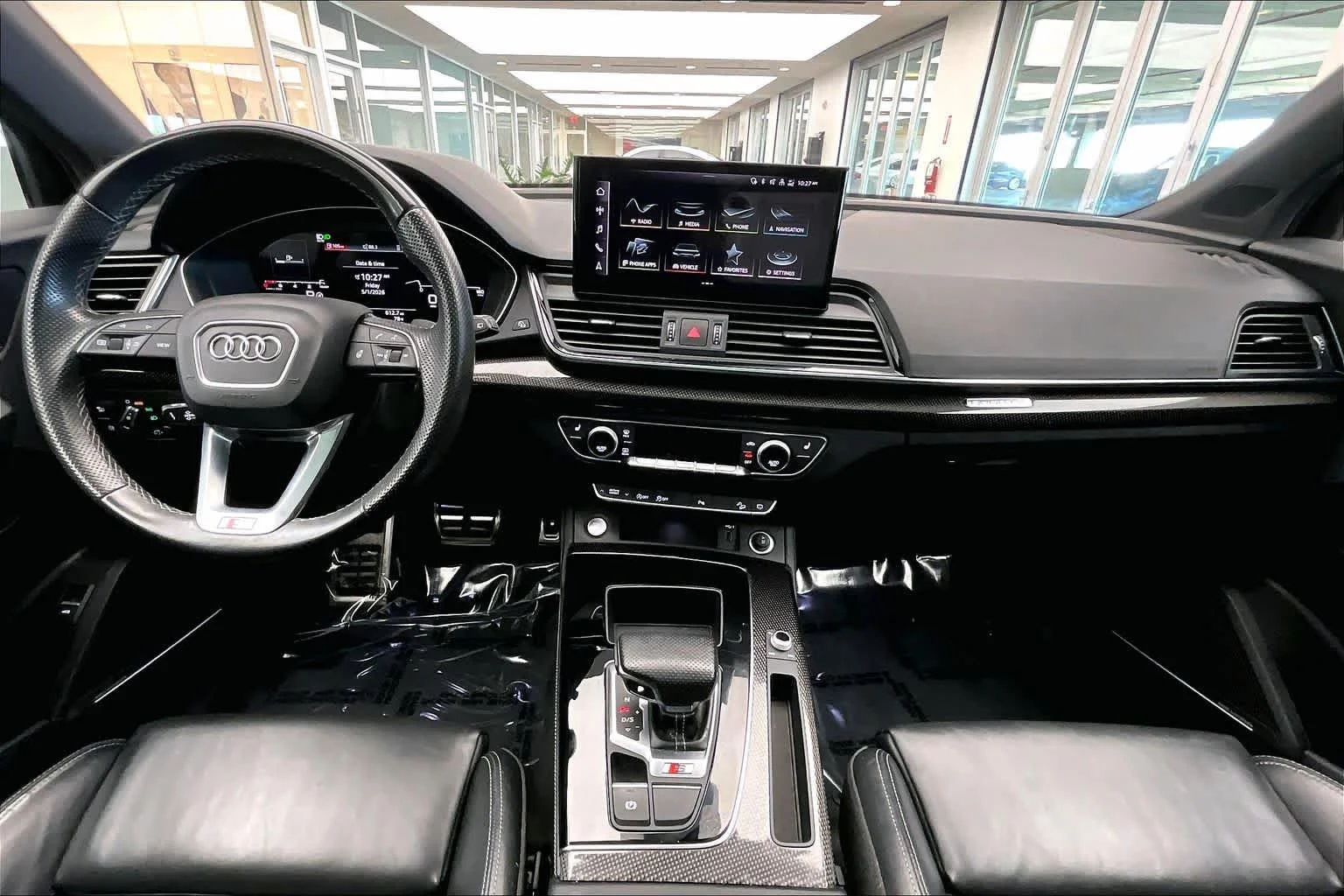 Used 2023 Mythos Black Metallic Audi Premium Plus image 28