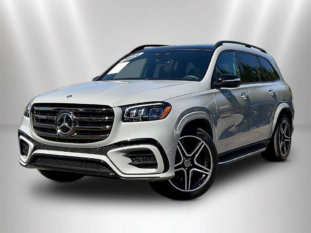 Certified Used 2024 MANUFAKTUR Alpine Gray Mercedes-Benz GLS 450 image 3