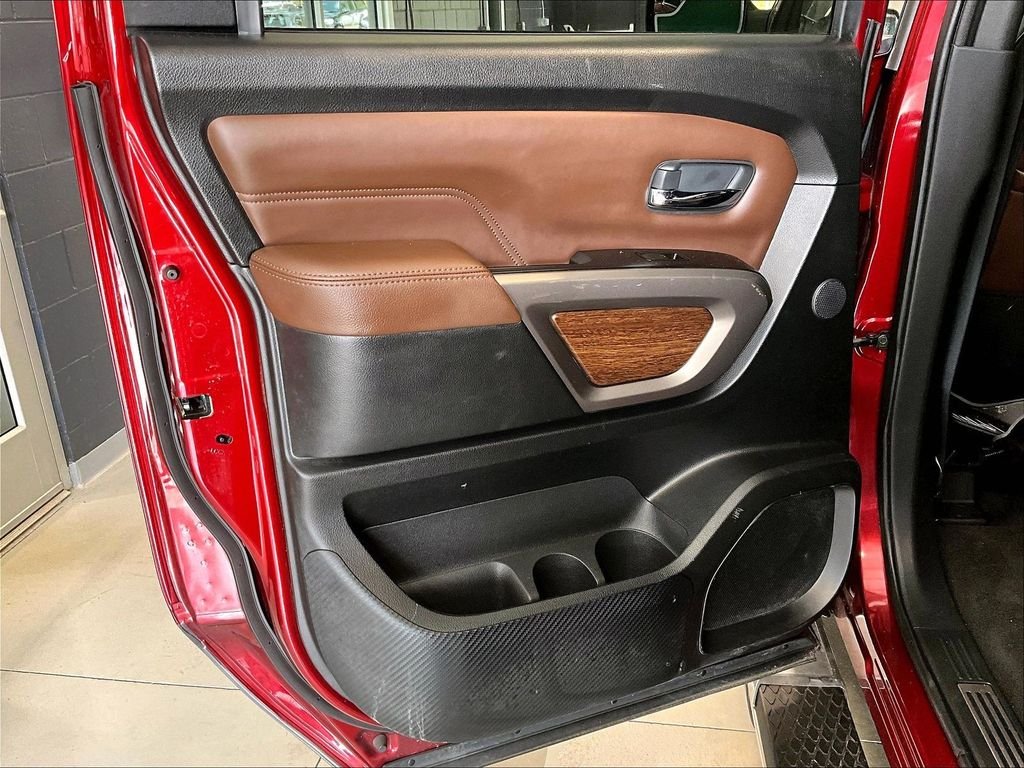 Used 2024 Cardinal Red Metallic Nissan Platinum Reserve image 22