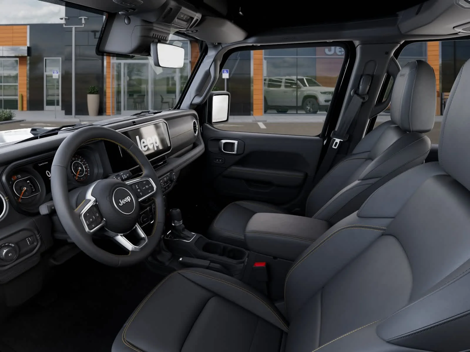 New 2026 Black Clearcoat Jeep Sahara image 22
