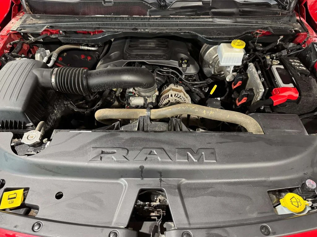 Used 2022 Flame Red Clearcoat Ram Big Horn image 27