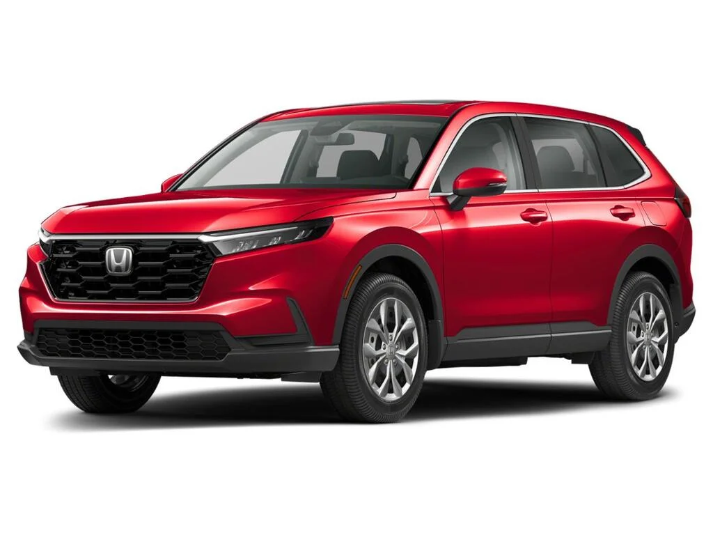 New 2026 Radiant Red Metallic Honda LX AWD The CR-V — now with AWD confidence. image 1