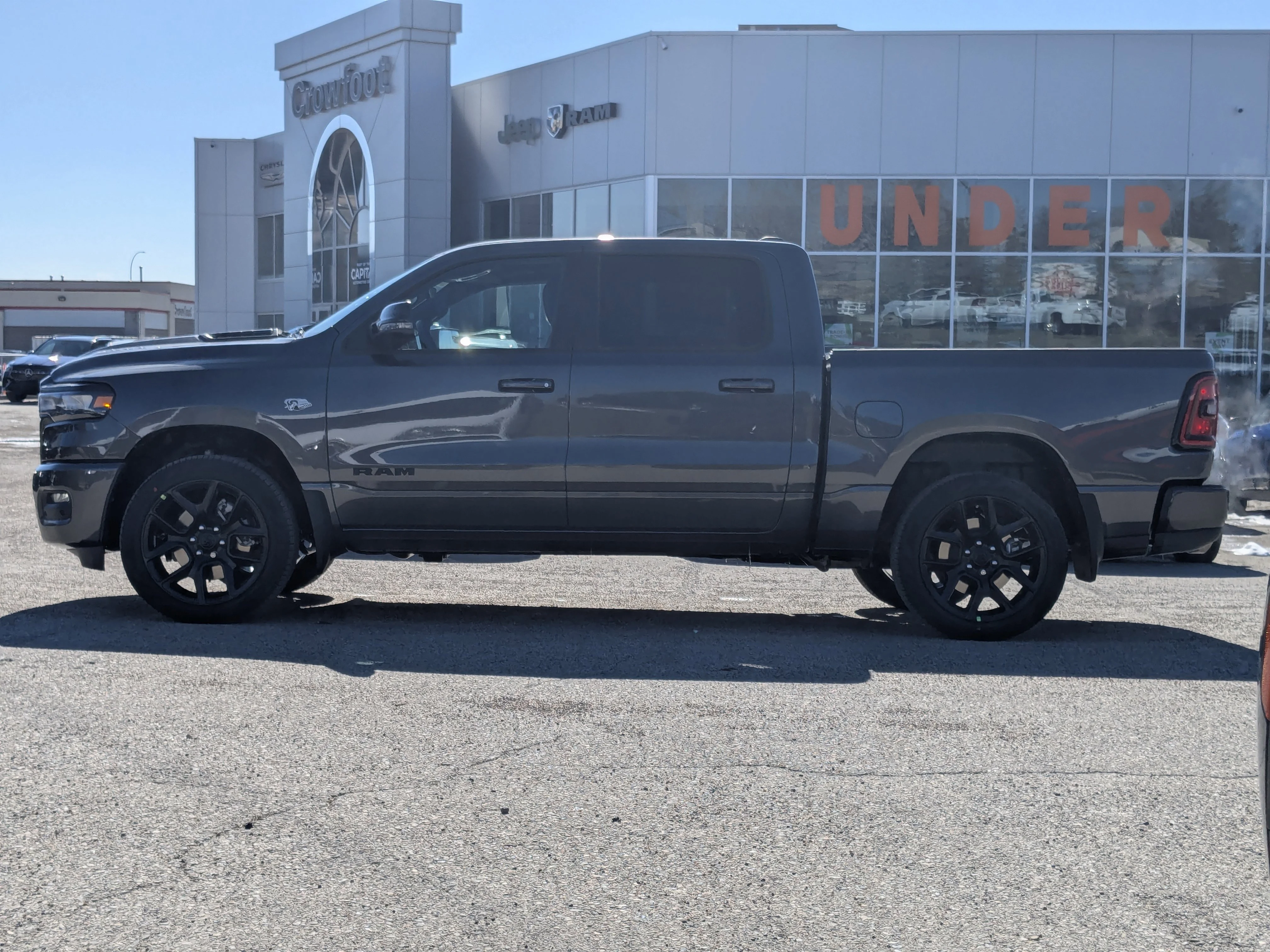 New 2026 Grey RAM Sport - - Night Edition - Sport Lvl 1 Grp - 5.7L HEMI V8 eTorque - Pano Sunroof & More image 5