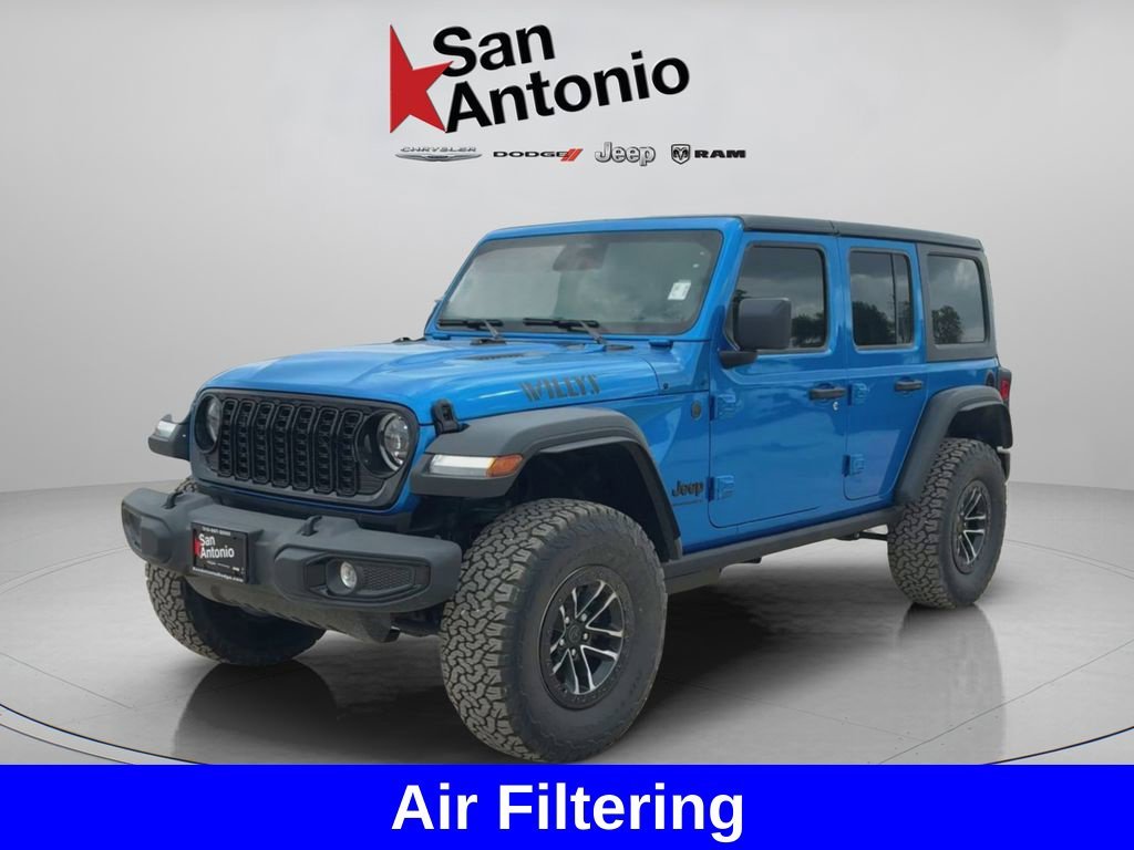 New 2026 Hydro Blue Pearl-Coat Exterior Paint Jeep Willys image 9
