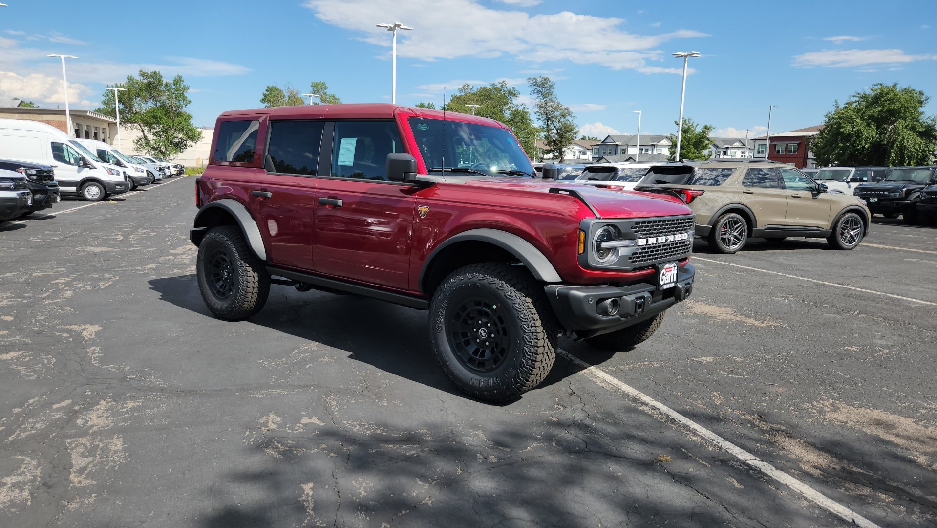 New 2026 Ruby Red Metallic Tinted Clearcoat Ford Badlands image 9
