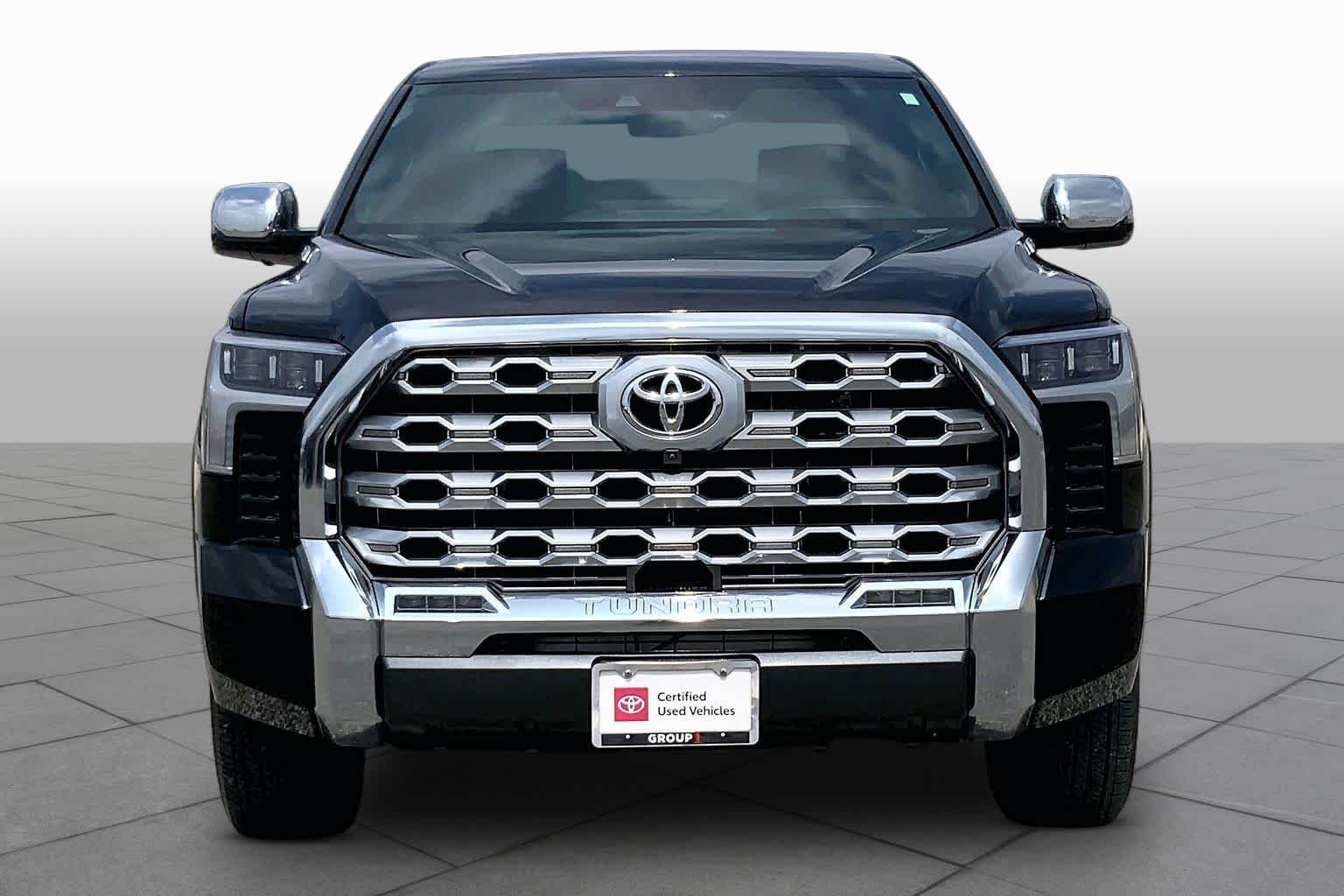 Used 2025 Midnight Black Metallic Toyota 1794 Edition Hybrid image 4