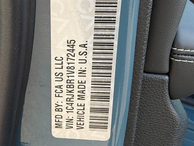 New 2027 Steel Blue Paint Jeep Limited Reserve image 16