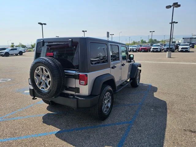 Used 2017 Billet Silver Metallic Jeep Unlimited Rubicon image 5