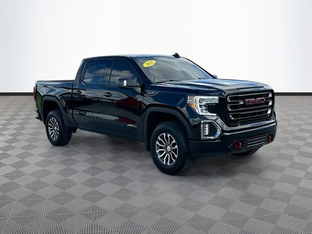 Used 2021 Black GMC AT4 image 3