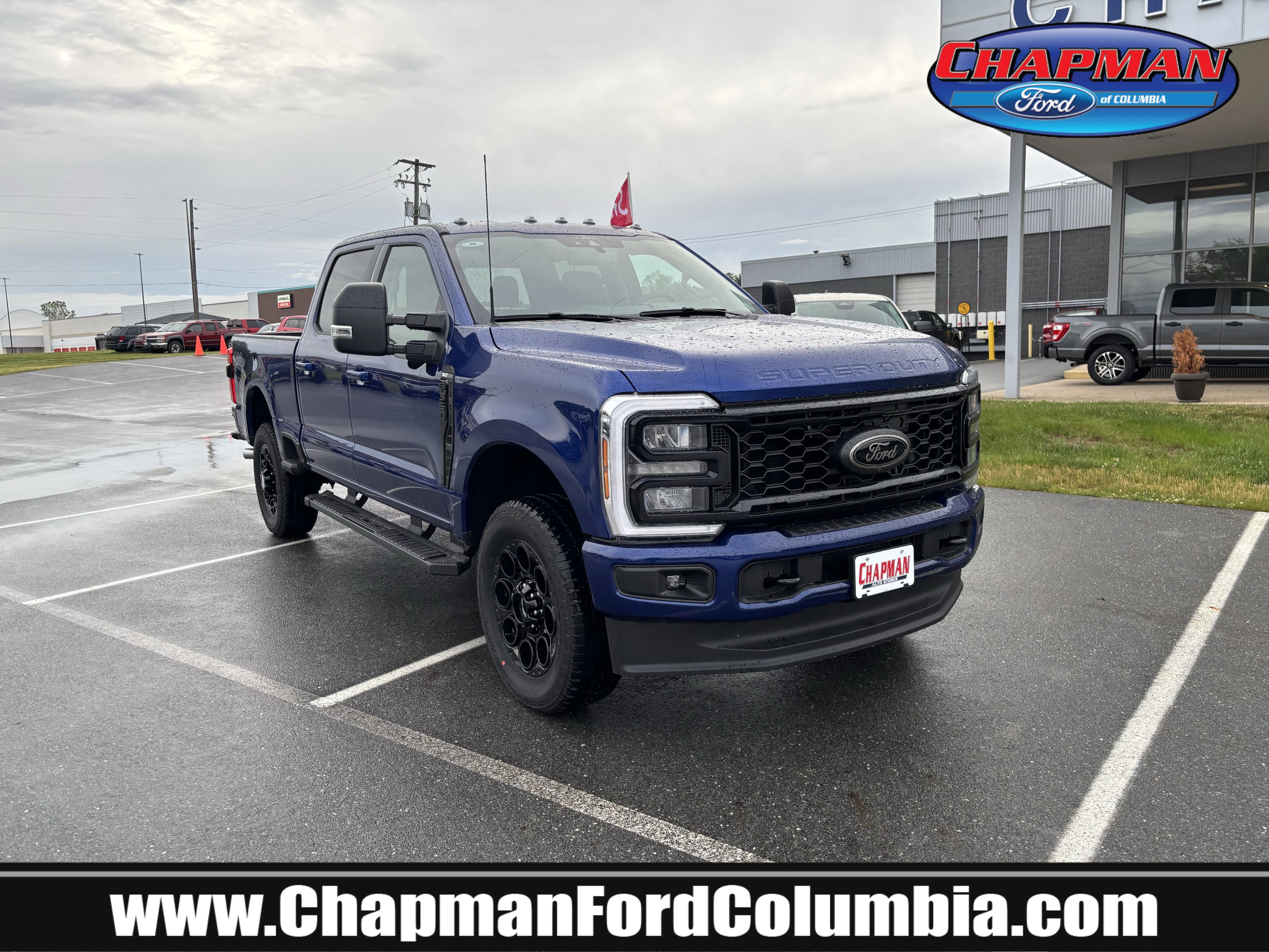 New 2026 Argon Blue Metallic Ford F-350® XLT image 1
