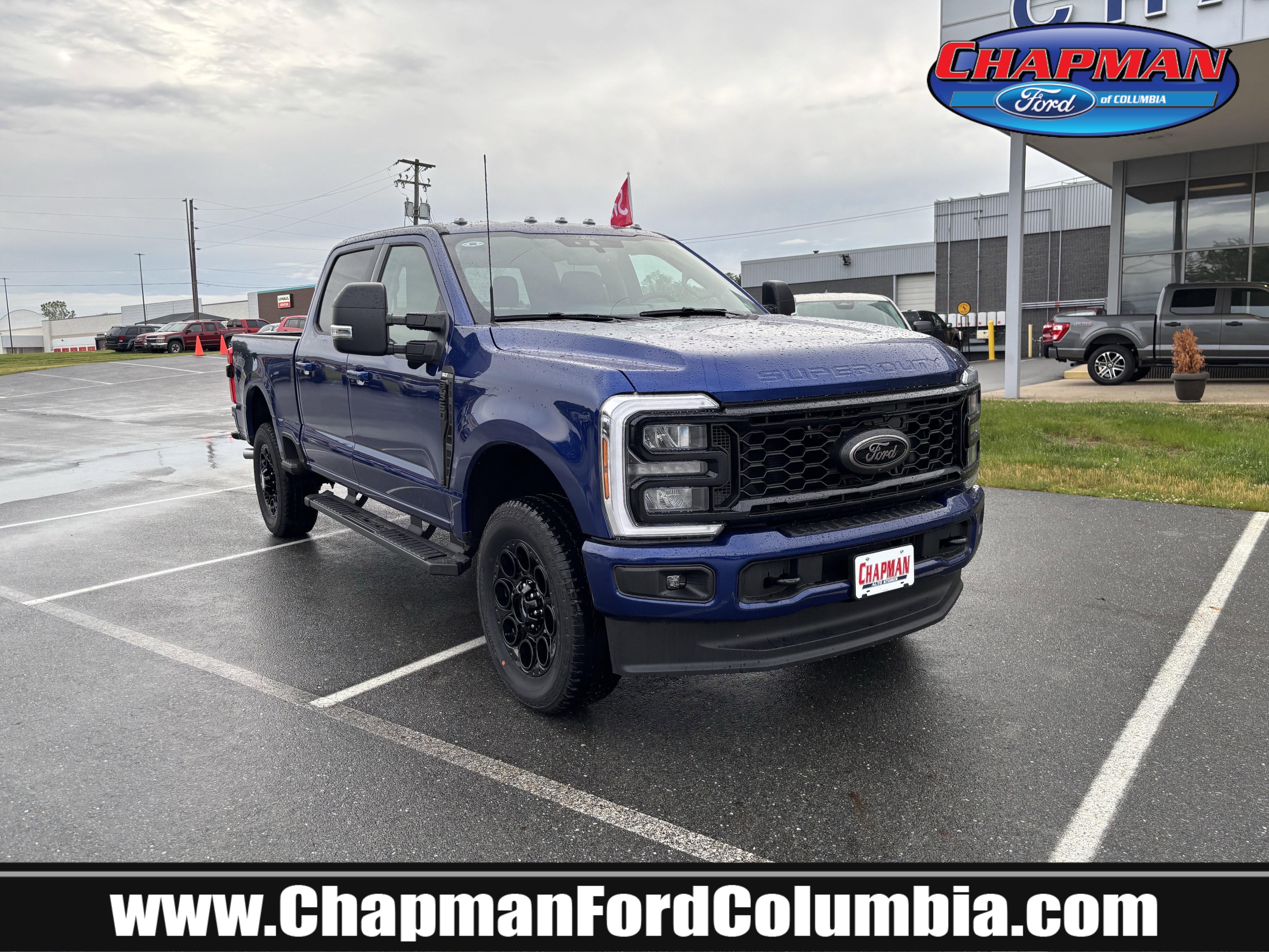 New 2026 Argon Blue Metallic Ford F-350® XLT image 1