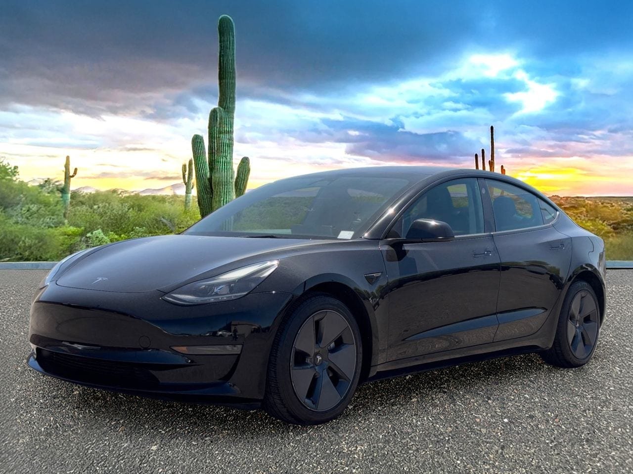Used 2023 Tesla Model 3 Base with VIN 5YJ3E1EA1PF580747 for sale in Scottsdale, AZ