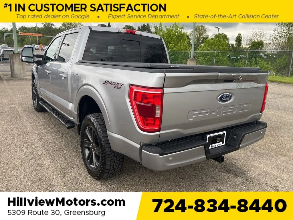 Used 2022 Silver Metallic Ford XLT image 3