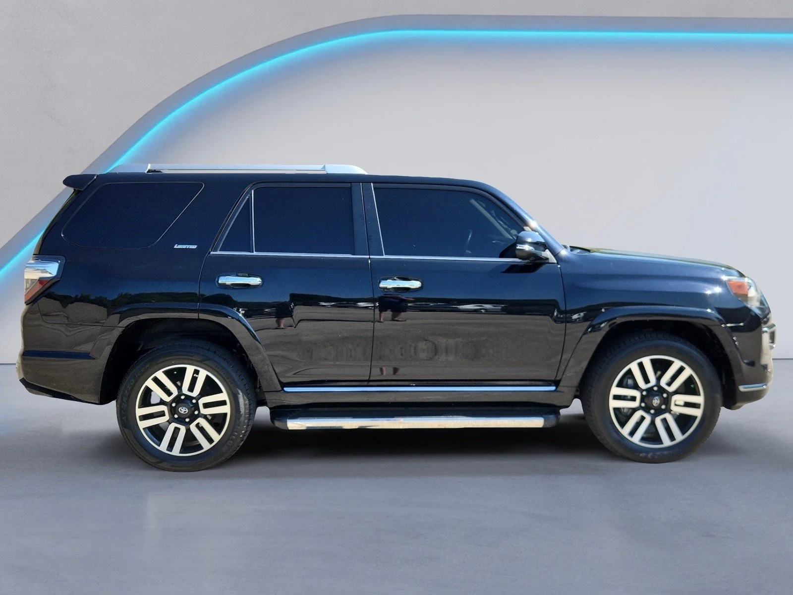 Used 2023 Midnight Black Metallic Toyota Limited image 3