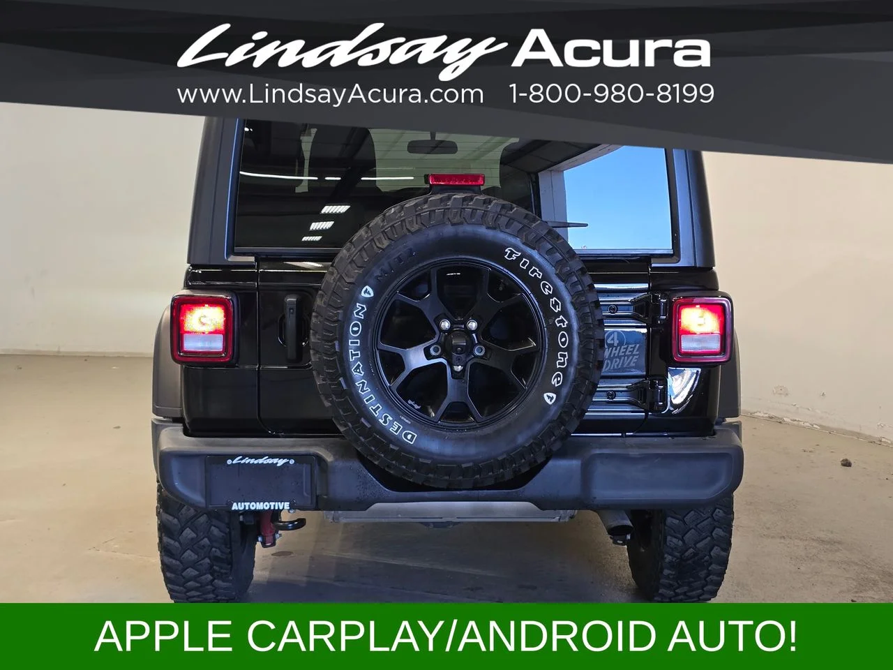 Used 2022 Black Clearcoat Jeep Unlimited Willys image 6