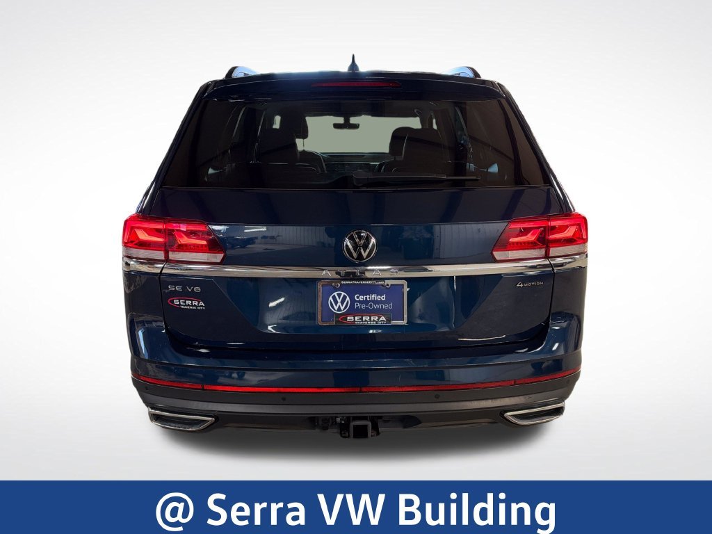 Certified Used 2023 Blue Volkswagen 3.6L V6 SE w/Technology image 4