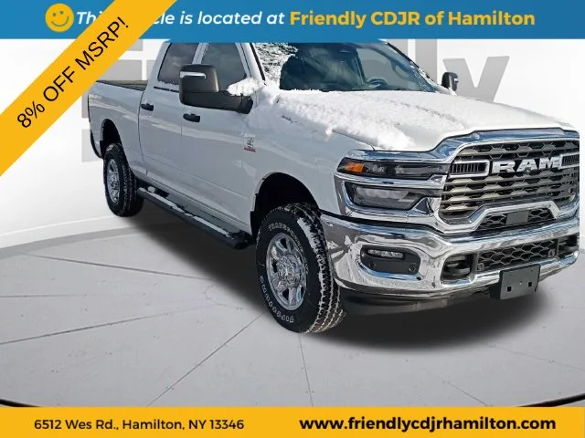 New 2026 Bright White Clear-Coat Exterior Paint RAM Tradesman image 7