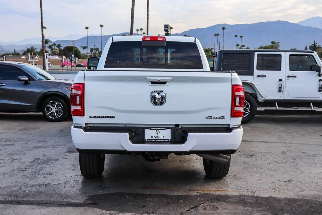 Used 2024 Bright White Clearcoat Ram Laramie image 8