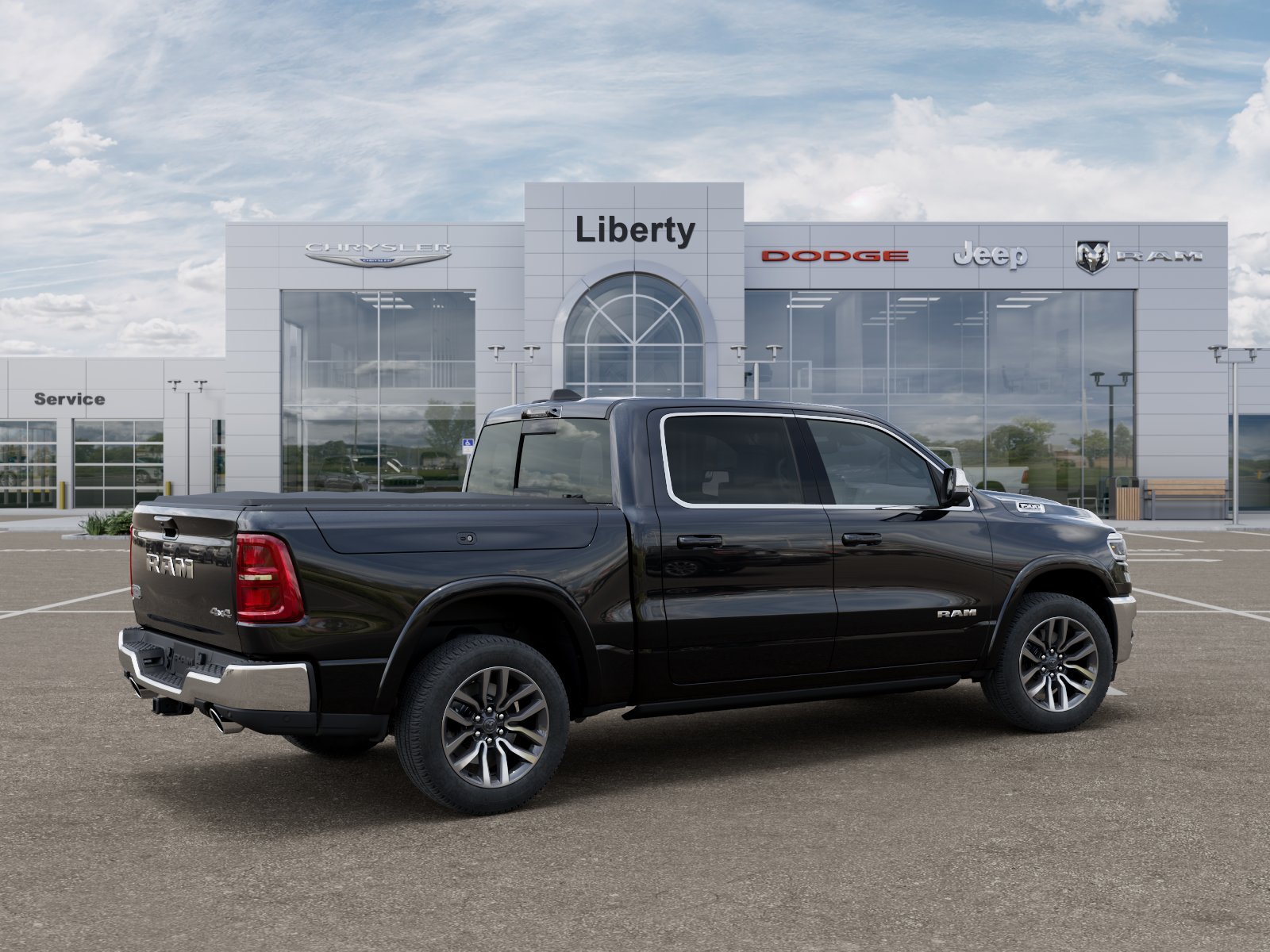 New 2026 Diamond Black Crystal Pearl-Coat Exterior Paint RAM Limited image 42
