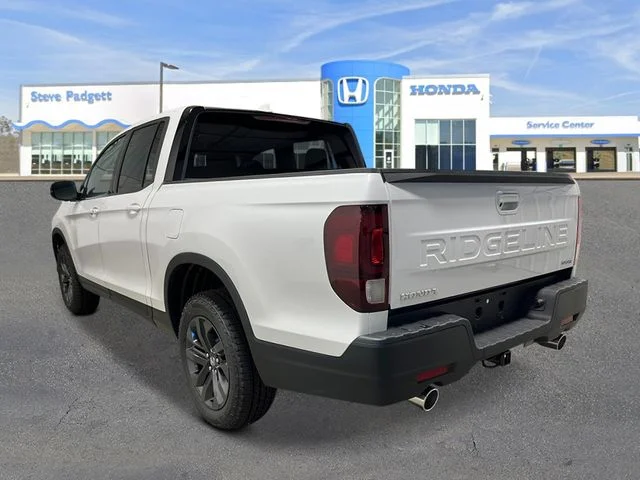 New 2026 Platinum White Pearl Honda Sport image 4