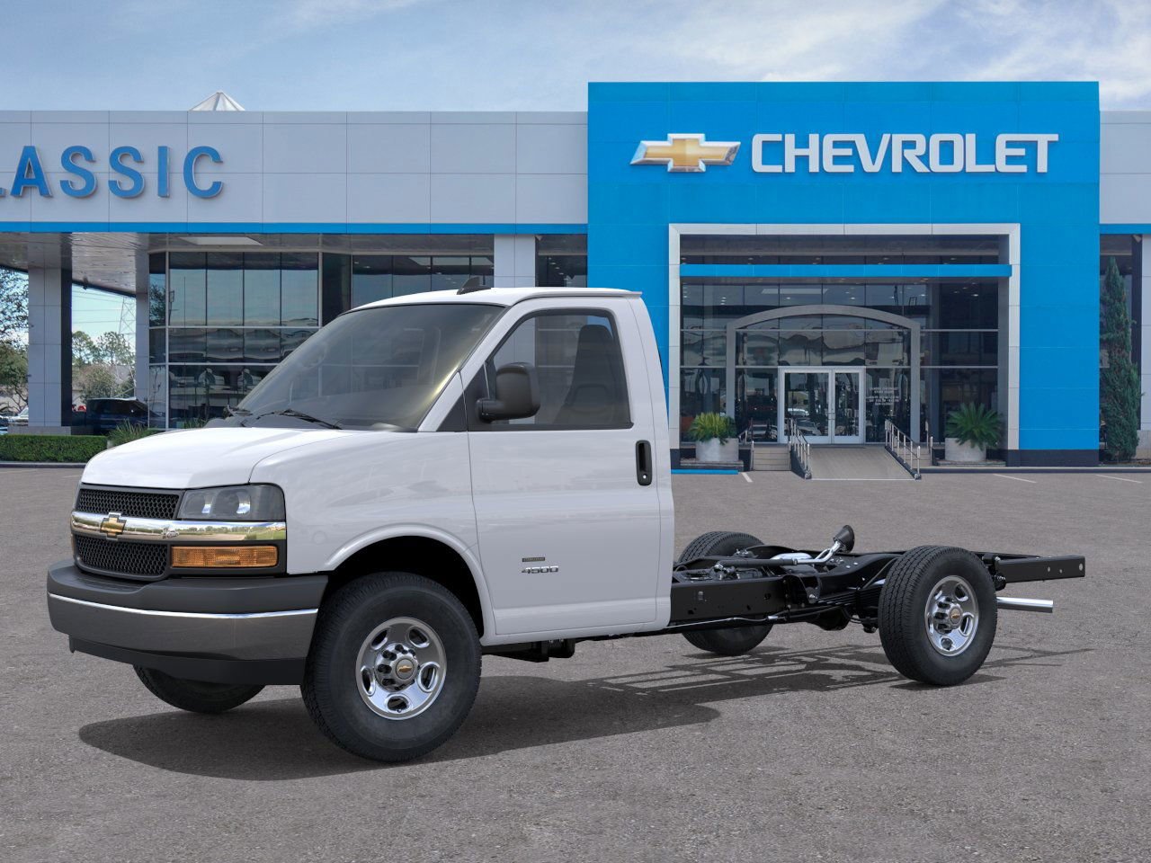 New 2025 Summit White Chevrolet 1WT image 2