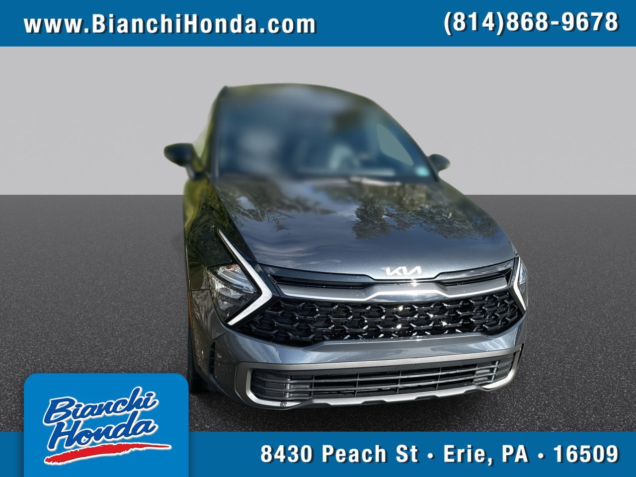 Used 2023 Gravity Gray Kia X-Line image 1