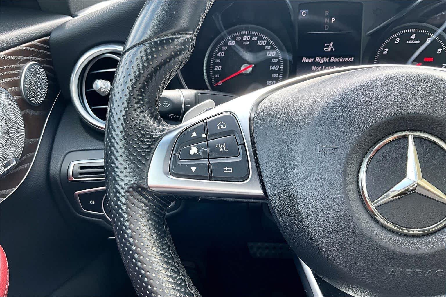 Used 2018 designo Selenite Grey Magno (Matte Finish) Mercedes-Benz C 300 image 23