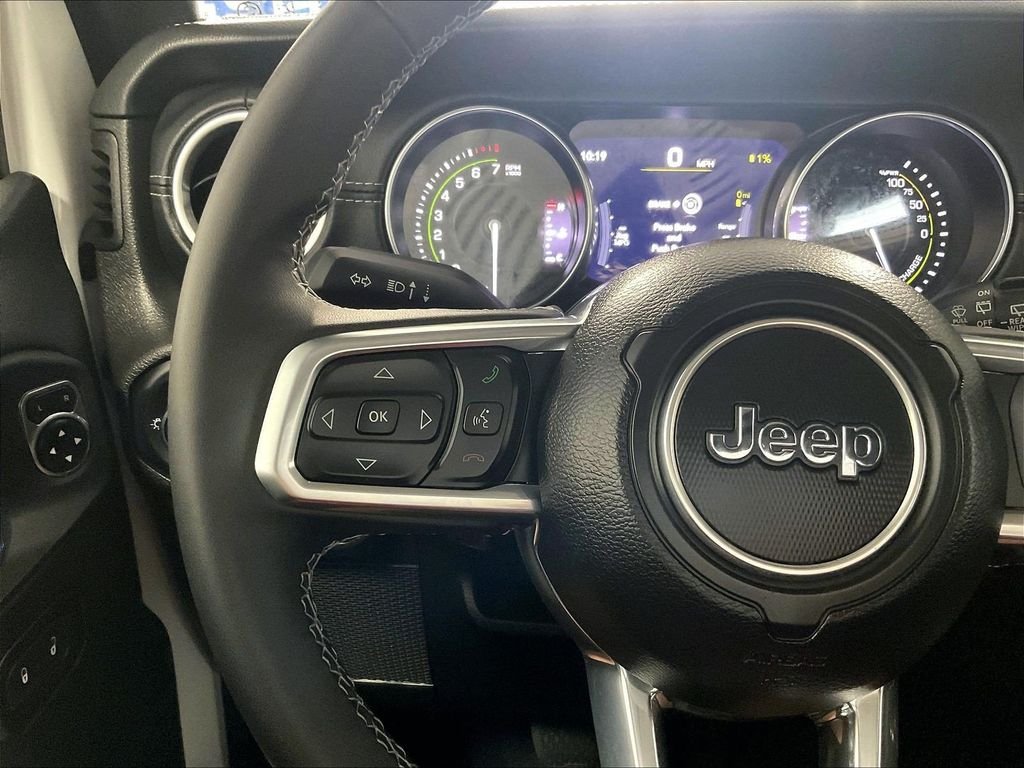 Used 2023 White Jeep Sahara 4xe image 22