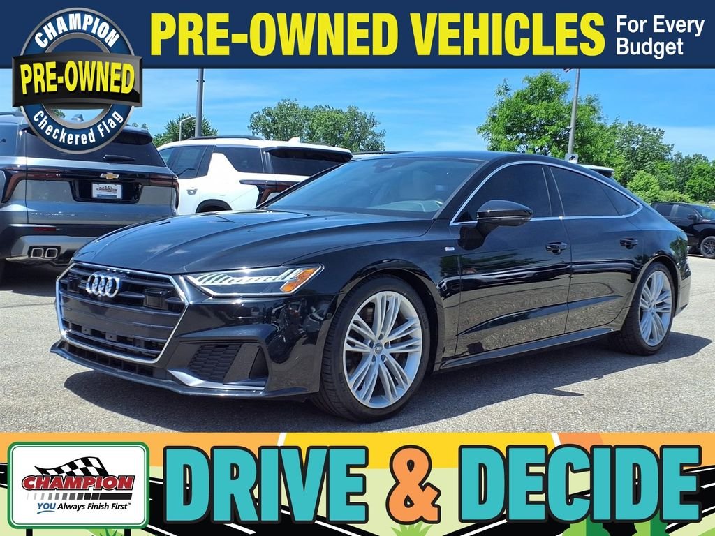 Used 2019 Black Audi 3.0T Premium Plus image 1