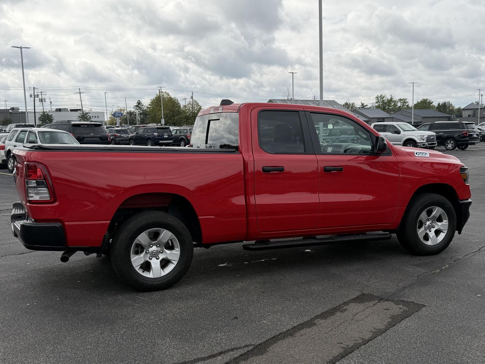 Used 2024 Flame Red Clearcoat Ram Tradesman image 5