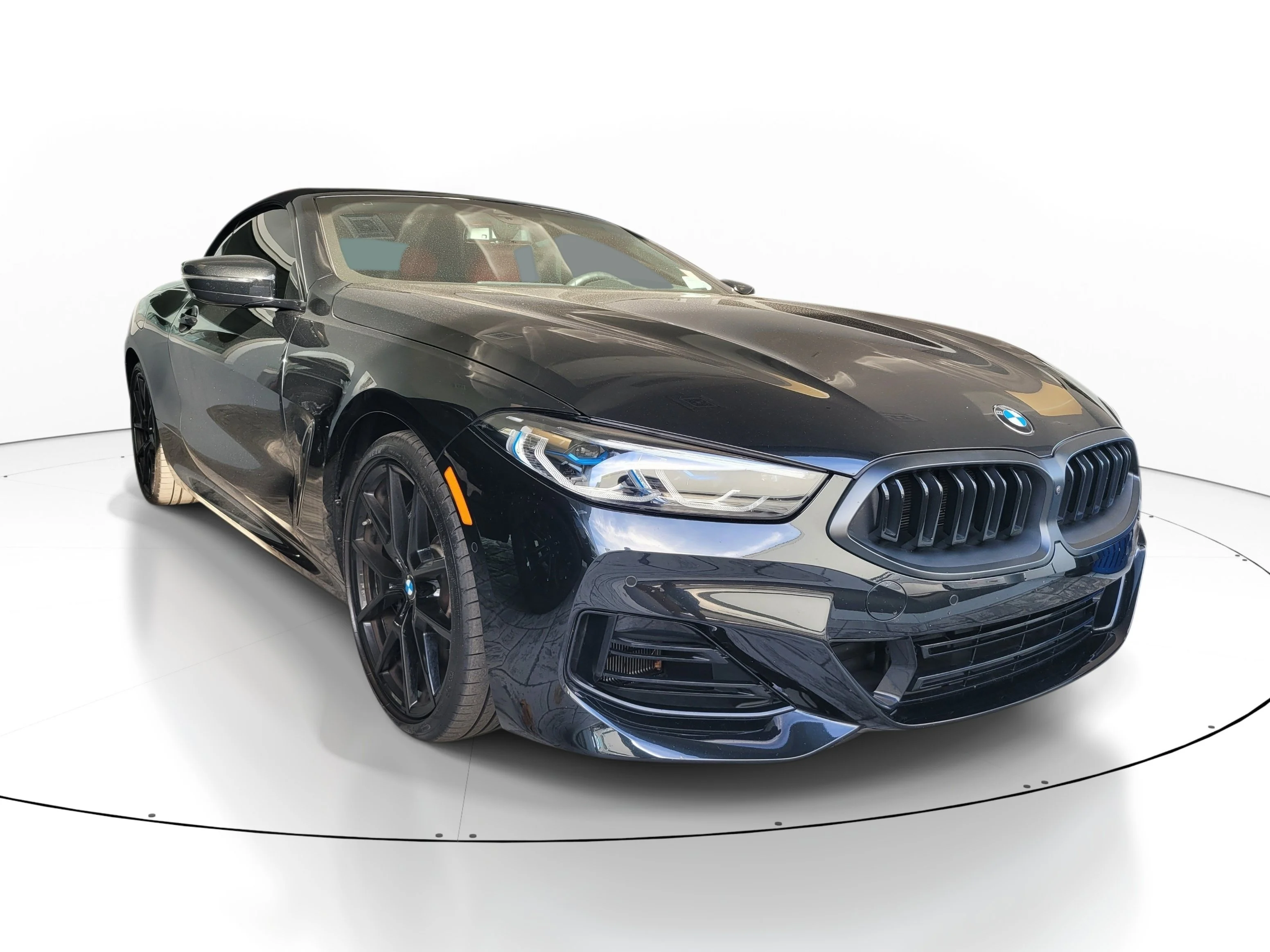 Used 2025 Black Sapphire Metallic BMW 840i image 1