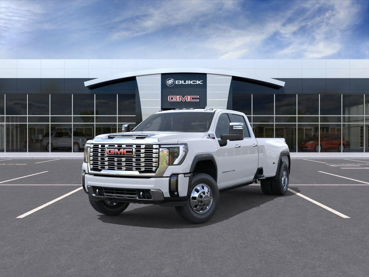New 2026 Summit White GMC Denali DRW image 8