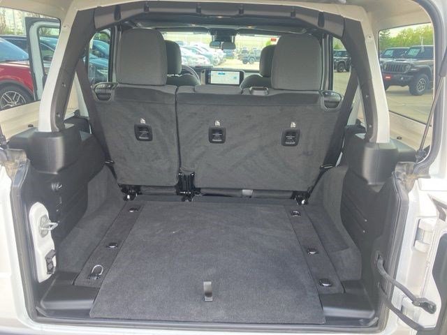 Certified Used 2025 Bright White Clearcoat Jeep Sahara image 24
